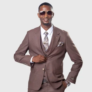 Marco Lorenzo -Men’s three Piece Slim-Fit Suit