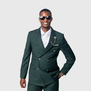 Daro Double-Breasted Peak Lapel Suit