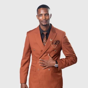 Daro Double-Breasted Peak Lapel Suit