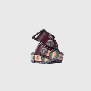 Eagle Head Turquoise Concho Nani Belt