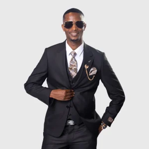 Marco Lorenzo -Men’s three Piece Slim-Fit Suit