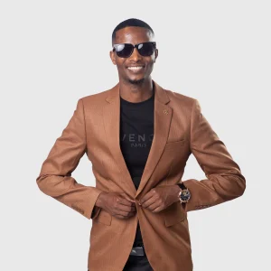 Bagozza-Single-Breasted Blazer-Orange