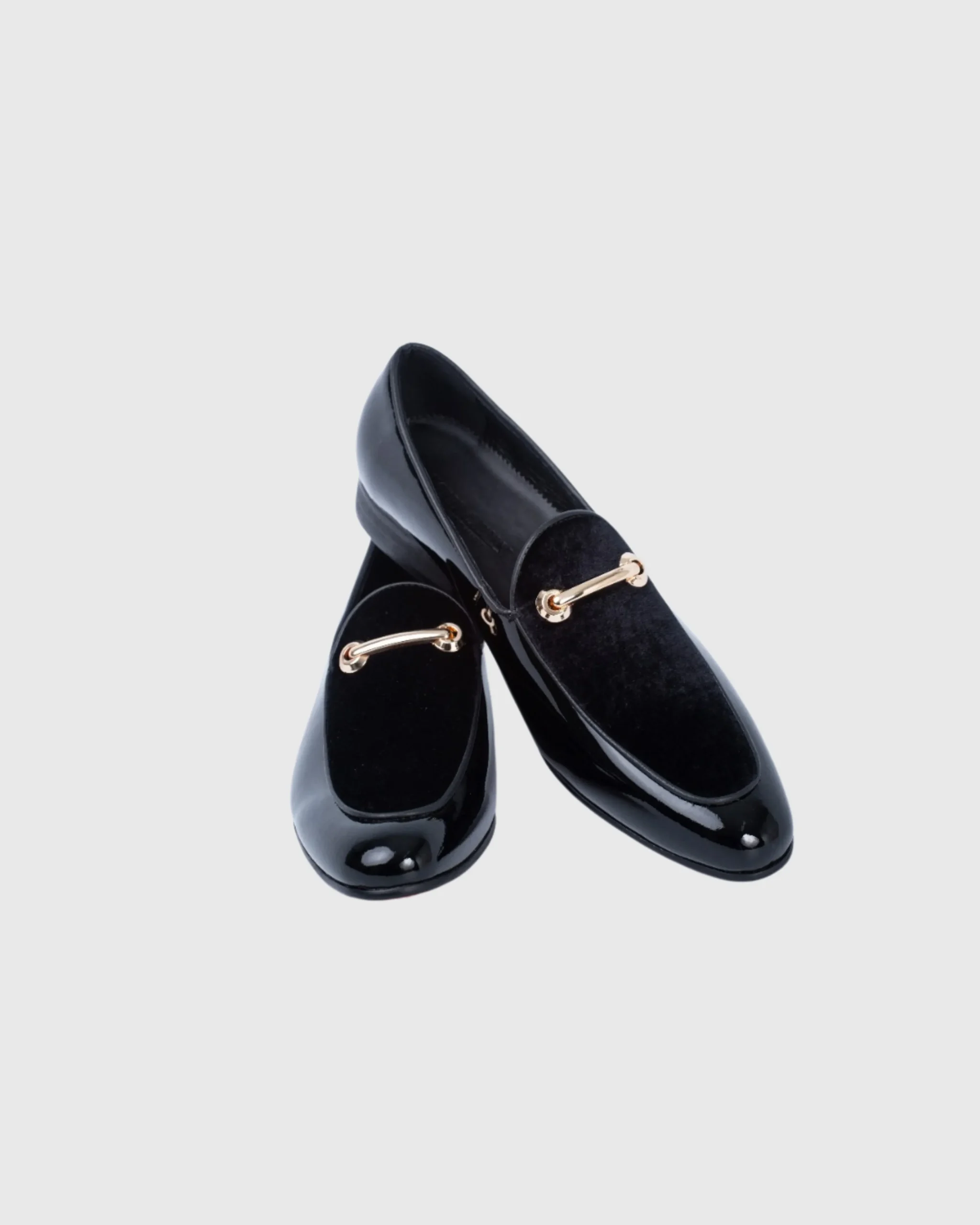 Nobby Cavalli - Men’s Leather Shoes -Velvet Horsebit Loafers - Image 5