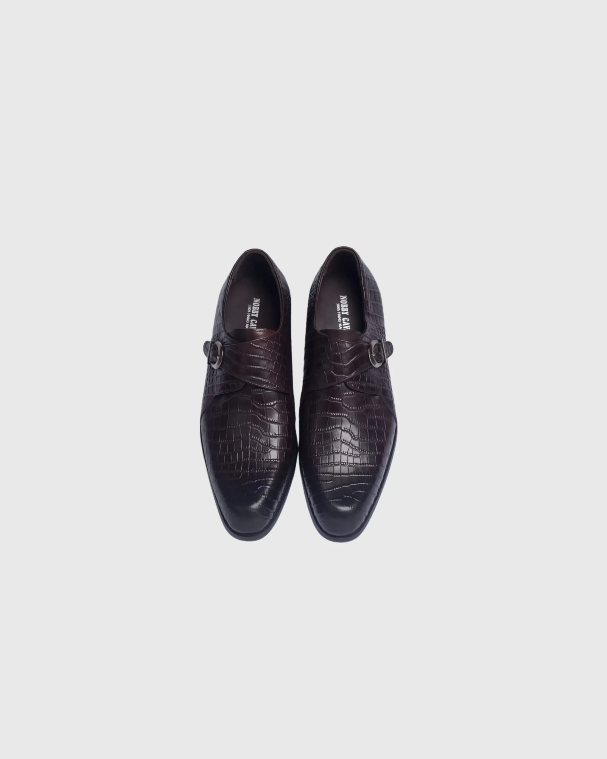 Nobby Cavalli-Dark Brown Wholecut Oxford - Image 2